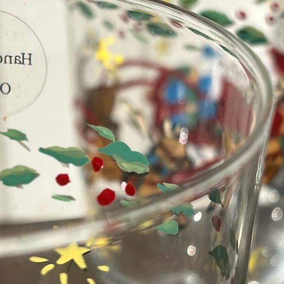 Portmerion Studio “An X-mas Story” Iced Tea Goblets Set of 4 - Picture 4 of 6